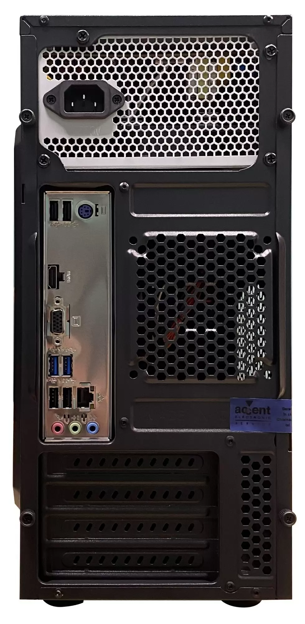 Системный блок Atol PC1035MP (Ryzen3 PRO 2200G/8ГБ/240ГБ/Linux), черный