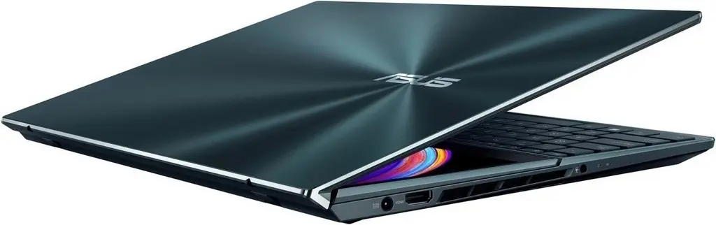 Laptop Asus Zenbook Pro Duo 15 UX582HM (15.6"/4K/Core i7-11800H/16GB/1TB/GeForce RTX 3060 6GB/Win 11), albastru pe tehnoparc.md Laptop Asus Zenbook Pro Duo 15 UX582HM (15.6"/4K/Core i7-11800H/16GB/1TB/GeForce RTX 3060 6GB/Win 11), albastru