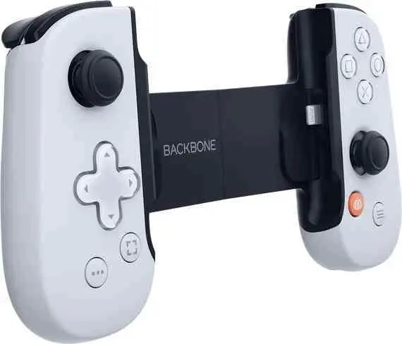 Gamepad Backbone One Lightning, alb
