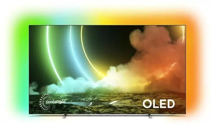 Televizor Philips 55OLED706, argintiu