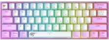 Клавиатура Havit KB877L (EN), фиолетовый