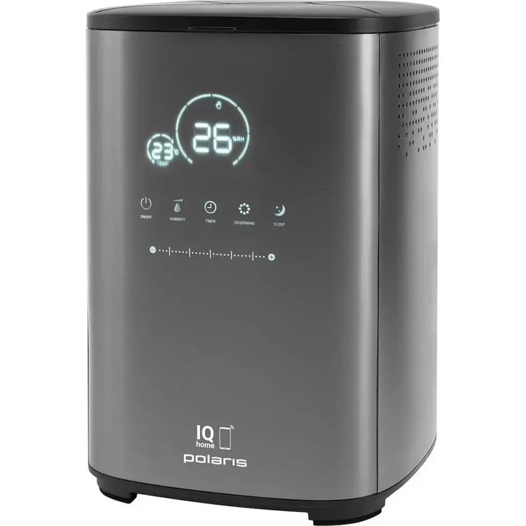 Увлажнитель воздуха Polaris PUH 0205 WIFI, серый на tehnoparc.md Увлажнитель воздуха Polaris PUH 0205 WIFI, серый