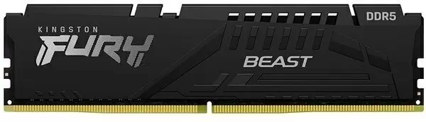 Memorie Kingston Fury Beast 32GB (2x16GB) DDR5-6000MHz, CL40-40-40, 1.35V
