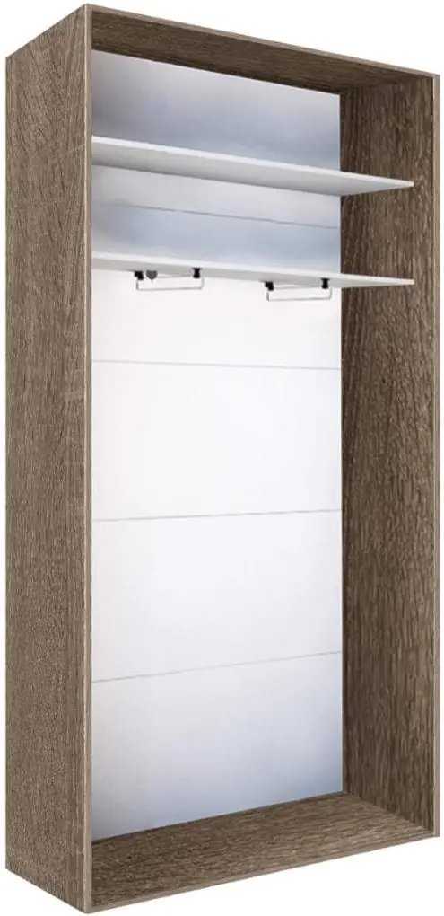 Dulap-cupe Modern Fast Top 1 120x240x45cm 2 PAL, trufă de stejar sonoma/alb