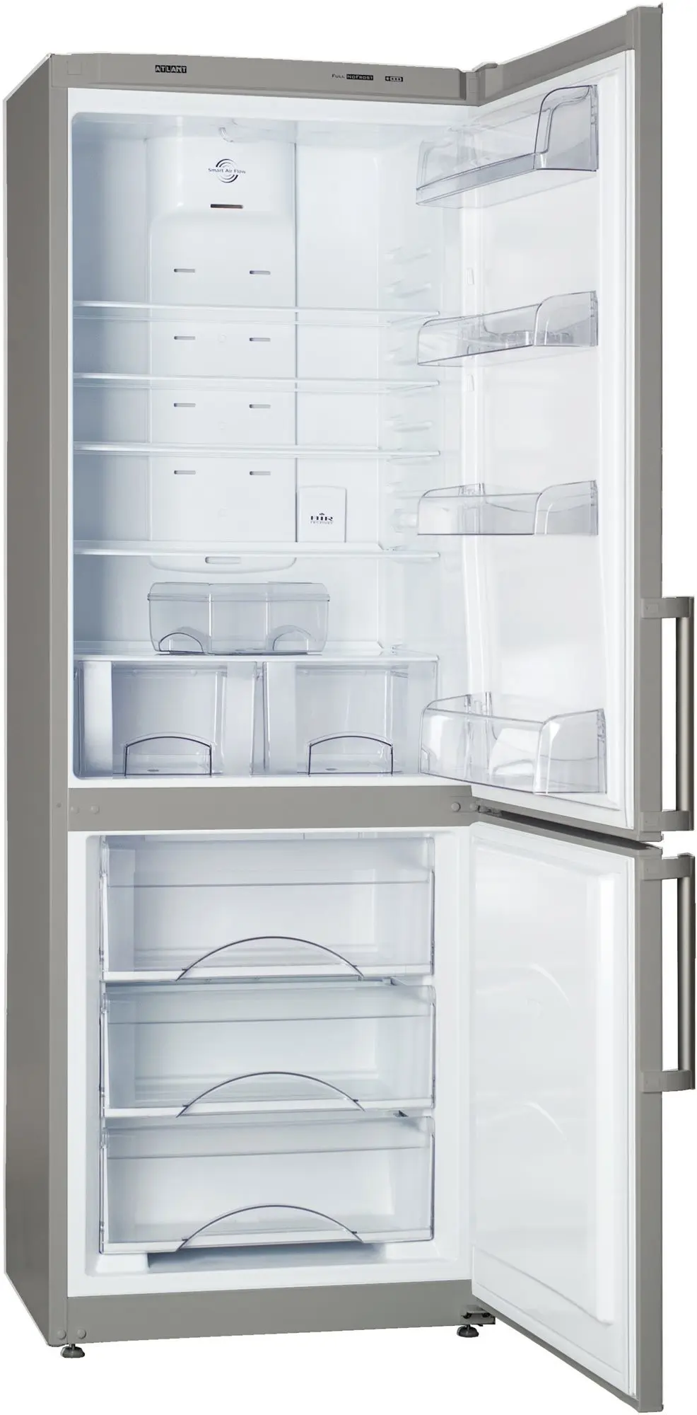 Frigider Atlant XM 4524-180-ND, argintiu