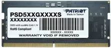 Оперативная память SO-DIMM Patriot Signature Line 16GB DDR5-4800MHz, CL40, 1.1V