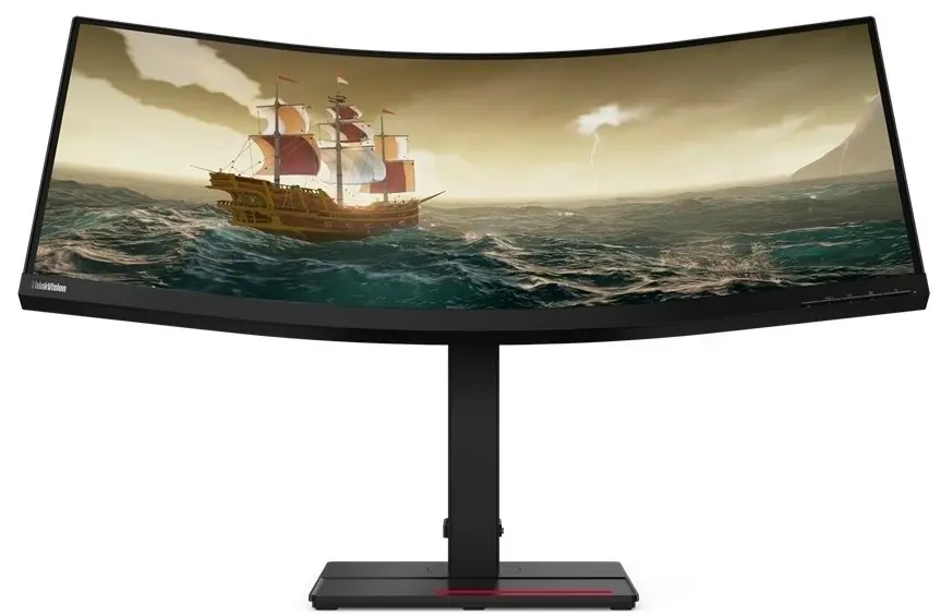 Монитор Lenovo ThinkVision T34w-20, черный