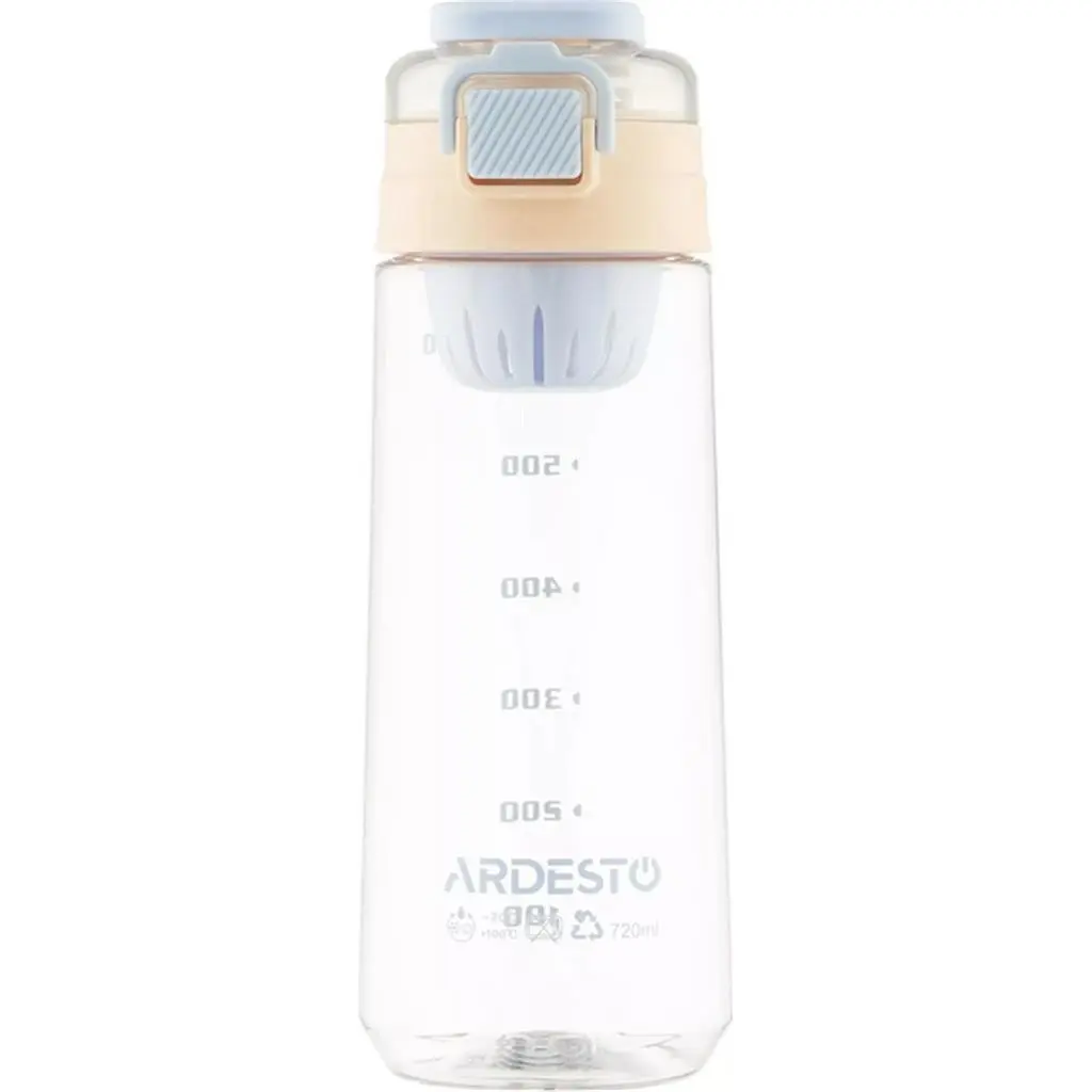 Бутылка для воды Ardesto AR2272DO, голубой/желтый на tehnoparc.md Бутылка для воды Ardesto AR2272DO, голубой/желтый