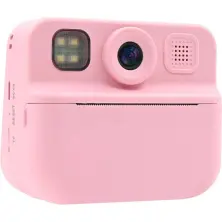 Aparat foto cu imprimare instantanee Eyesun KDC-30DPK, roz