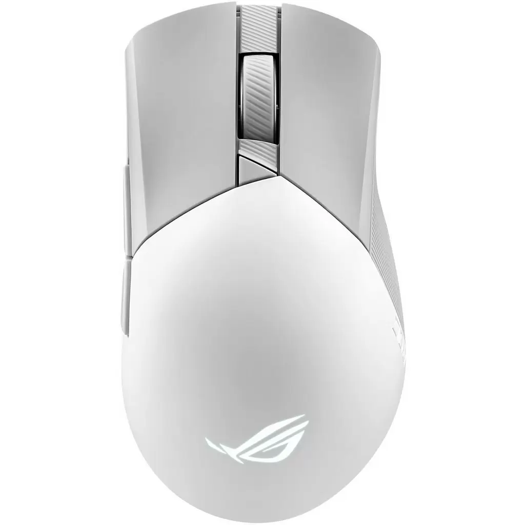 Mouse Asus ROG Gladius III AimPoint Wireless, alb/gri