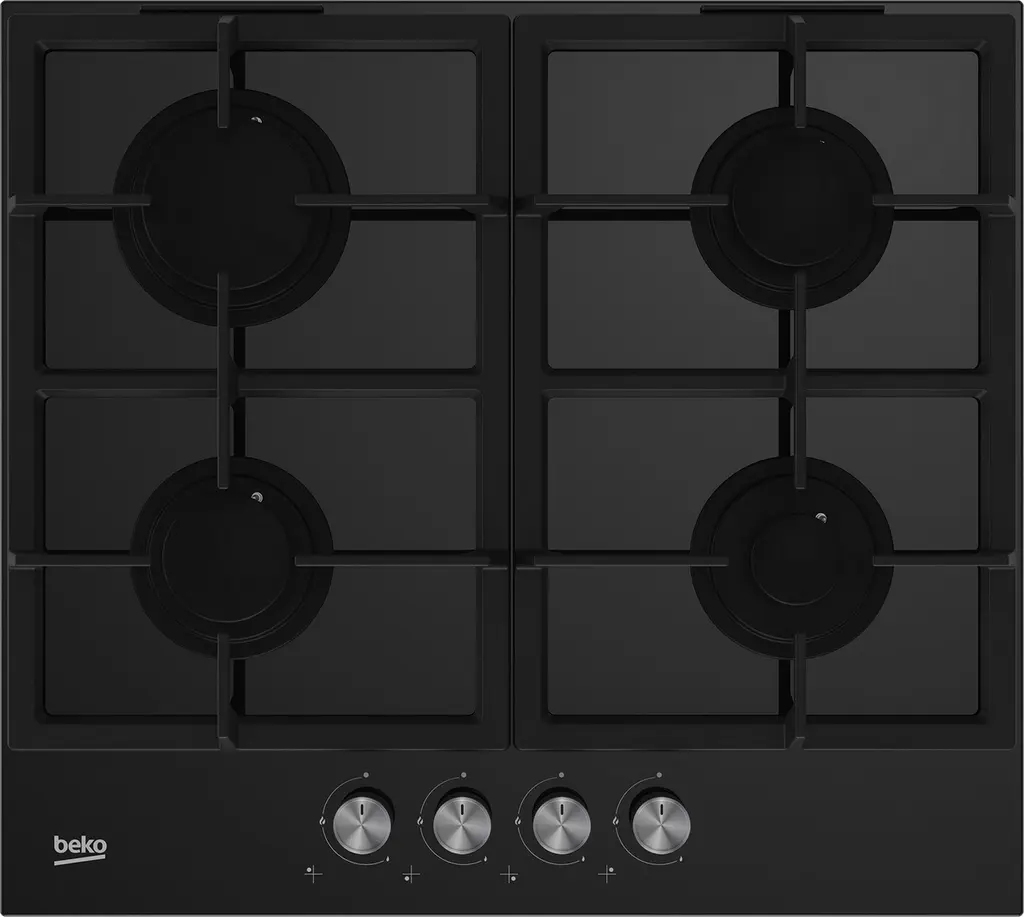 Газовая панель Beko HILG64225S, черный