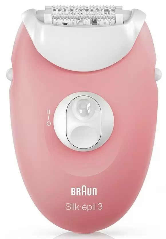 Эпилятор Braun Silk-épil 3 3-430, розовый