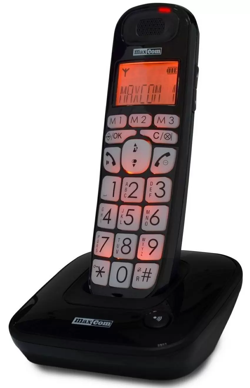 Радиотелефон Maxcom MC6800, черный