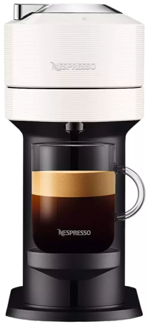 Espressor Nespresso Vertuo Next, alb/negru