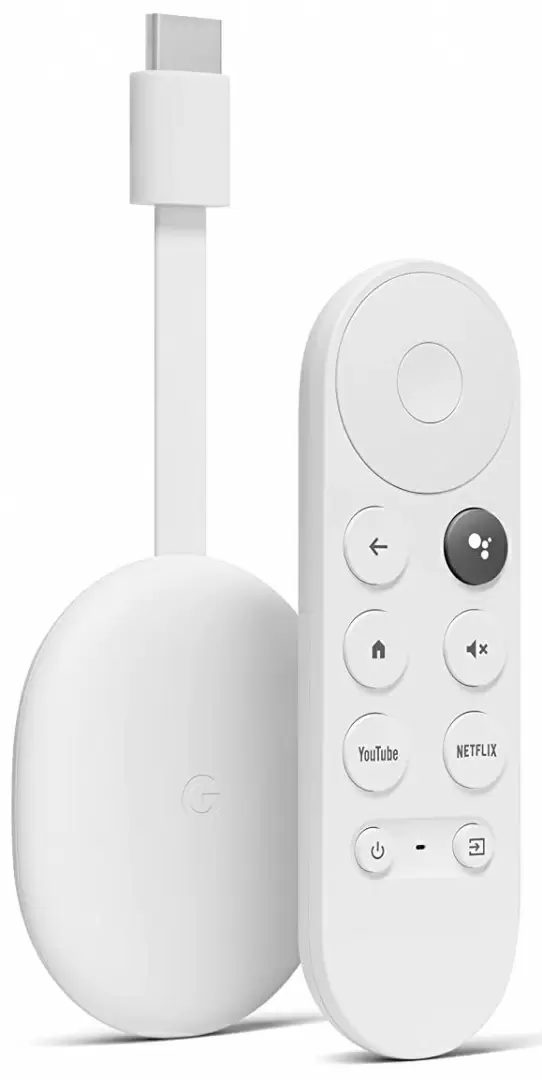 Медиаплеер Google Chromecast With Google TV, белый