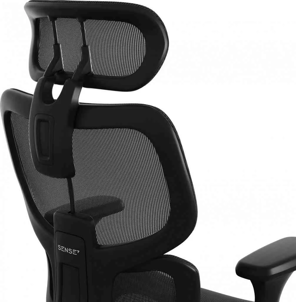 Scaun de birou SENSE7 Nobu, negru