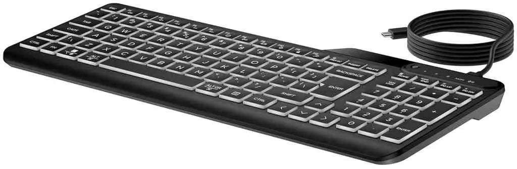Клавиатура HP 400, черный