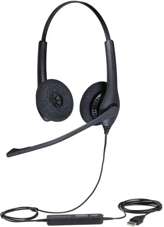 Наушники Jabra BIZ 1500 Duo, черный на tehnoparc.md Наушники Jabra BIZ 1500 Duo, черный