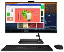 Sistem All-in-One Lenovo IdeaCentre 3 27ITL6 (27"/FHD/Core i5-1135G7/16GB/512GB/GeForce MX450 2GB), negru