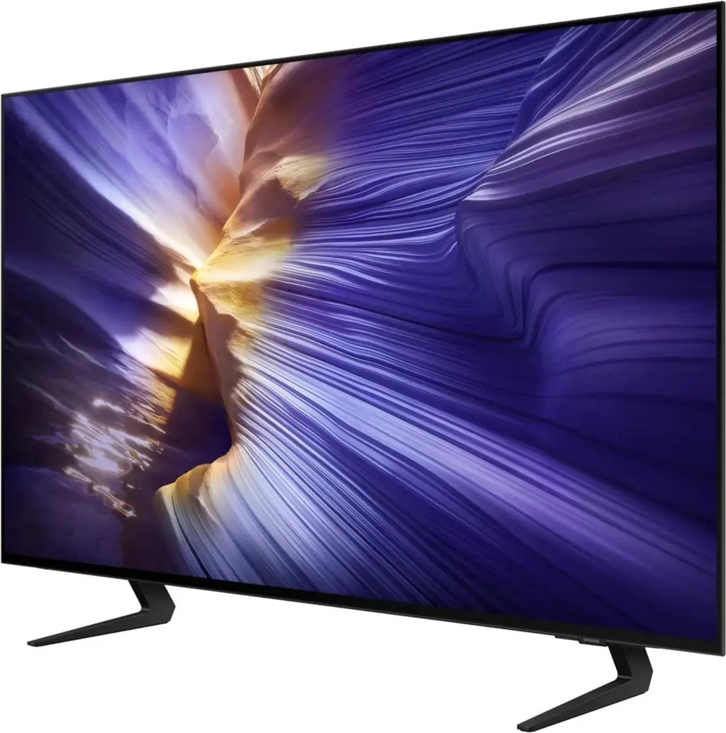 Телевизор Samsung QE42S90FAEXUA, черный, черный