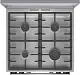 Aragaz Gorenje GKS6C71XF, inox pe tehnoparc.md Aragaz Gorenje GKS6C71XF, inox
