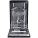 Посудомоечная машина Candy CDPH 2L1047B, черный