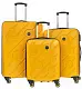 Комплект чемоданов CCS 5208 Set, желтый
