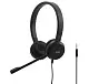 Căşti Lenovo Wired VoIP, negru
