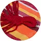 Гамак Sofotel Malaga Single, красный/оранжевый