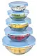Set container pentru mâncare Tadar Glass 5pcs