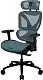 Scaun de birou ThunderX3 XTC, albastru/negru