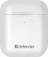 Наушники Defender Twins 631, белый