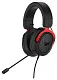 Căşti Asus TUF Gaming H3, negru/roșu