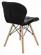 Scaun Jumi Velvet SD-940369, negru pe tehnoparc.md Scaun Jumi Velvet SD-940369, negru