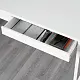 Masă de birou IKEA Micke 142x50cm, alb
