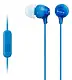 Căşti Sony MDR-EX15AP, albastru