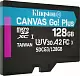 Card de memorie flash Kingston Canvas Go! Plus microSD Class10 UHS-I U3, 128GB