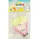 Fluturaș pentru badminton Belcom QB0307, multicolor