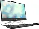 All-in-One HP AiO 24-df1017ur (23.8"/FHD/Core i3-1125G4/8GB/256GB), negru