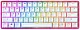 Клавиатура HyperX Alloy Origins 60 TKL, белый/розовый