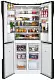 Холодильник Maunfeld MFF182NFSB, черный