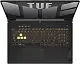 Laptop Asus TUF Gaming F17 FX707ZC4 (17.3"/FHD/Core i5-12500H/16GB/512GB/GeForce RTX 3050 4GB), gri
