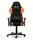 Компьютерное кресло DXRacer GC-F11-NO, черный/оранжевый