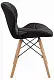 Scaun Jumi Velvet SD-940369, negru pe tehnoparc.md Scaun Jumi Velvet SD-940369, negru