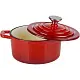 Oală Alpina Cast Iron Red, roșu