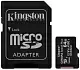 Card de memorie flash Kingston microSD A1 UHS-I + SD Adapter, 64GB