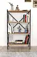 Etajeră Fabulous 4 Shelves Metal, pin/negru