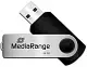 USB-флешка MediaRange MR912 64GB, черный/серебристый