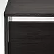 Dulap pentru încălțăminte IKEA Bissa 2 compartimente 49x28x93cm, negru-maro