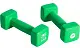 Halteră Pure Neopren Dumbbell Set 2x2kg, verde